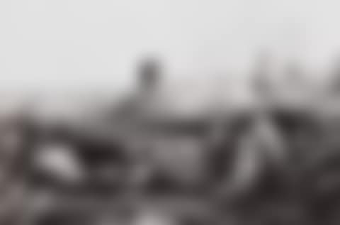 Gandhi's secretary watches the first flames of the funeral pyre, Delhi, India (preview)