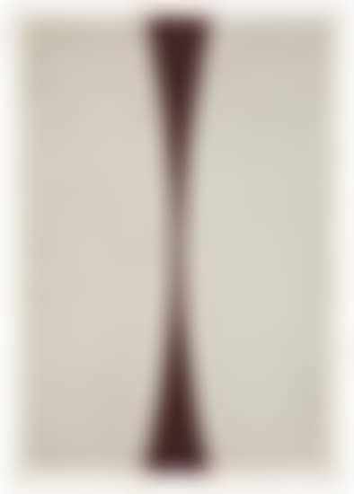 Colored Paper Image XI (Gray Curves with Brown), from Colored Paper Images (preview)