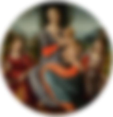 THE MADONNA AND CHILD IN A LANDSCAPE, WITH ANGELS (preview)