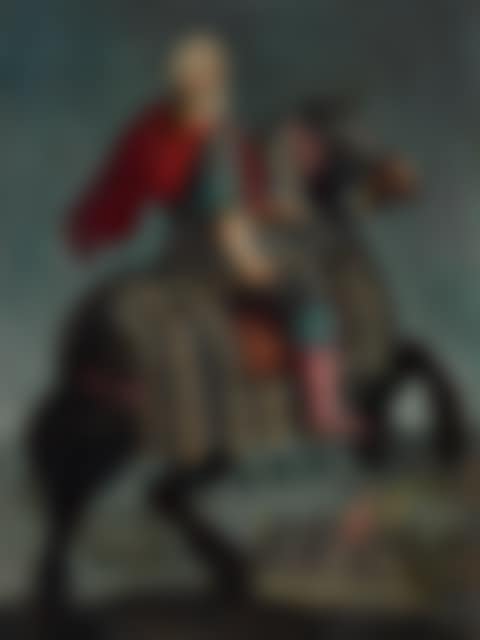 PORTRAIT OF KING HENRY IV, FULL LENGTH, ON A REARING HORSE (preview)