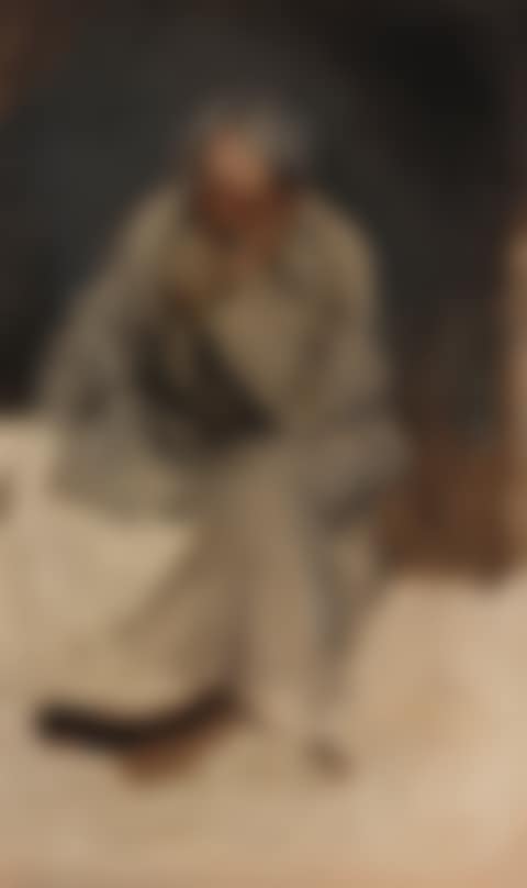 PORTRAIT OF A SEATED MAN, UNFINISHED (preview)