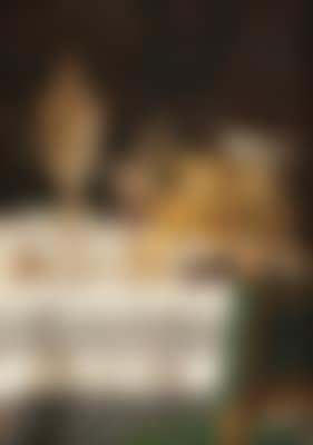 Still Life with Glass Cup and Champagne Cooler (preview)