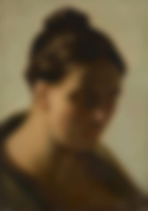 Study of a woman's head (preview)