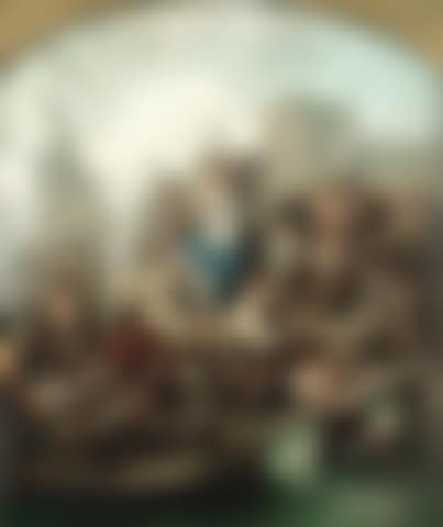 A quayside with soldiers returning from the war (preview)