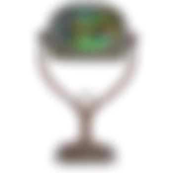 Fine Turtleback desk lamp with blown-out base, New York , (preview)