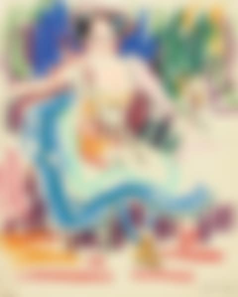 TÄNZERIN IN EINEM SESSEL (DANCER IN AN ARMCHAIR) (preview)