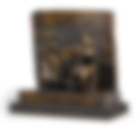 TWO SEATED FIGURES AGAINST WALL (preview)