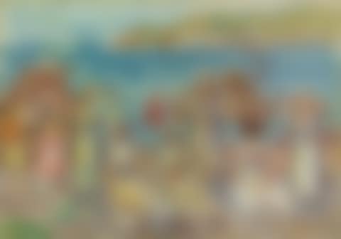 BEACH SCENE, NEW ENGLAND (preview)