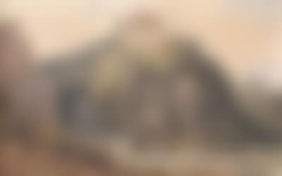 A view of Semlin (Serbia) on the Danube Donau, Castle Clam in Perg (Upper Austria) (preview)
