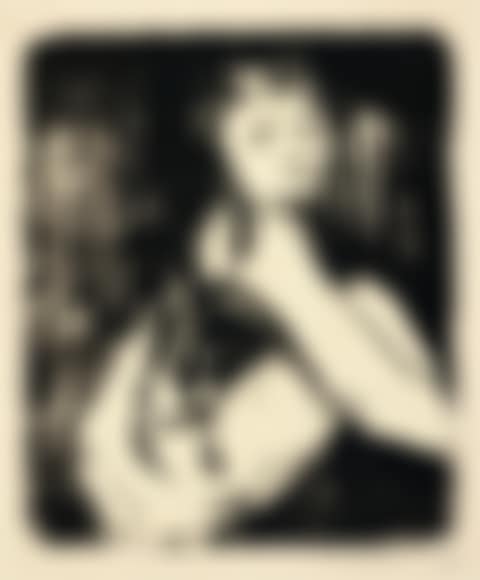 SITZENDES MÄDCHEN (D. L34) (preview)