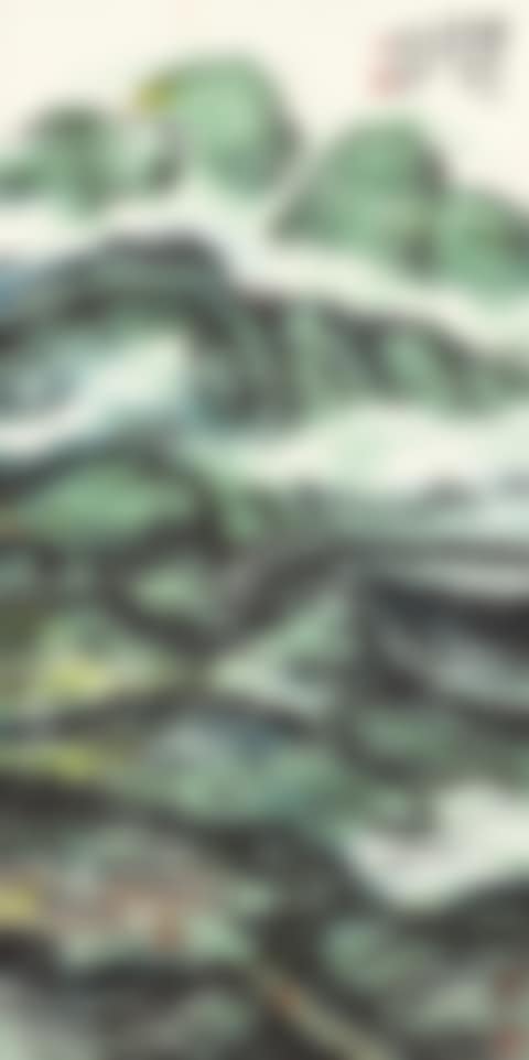 VILLAGE IN LUSH MOUNTAINS (preview)