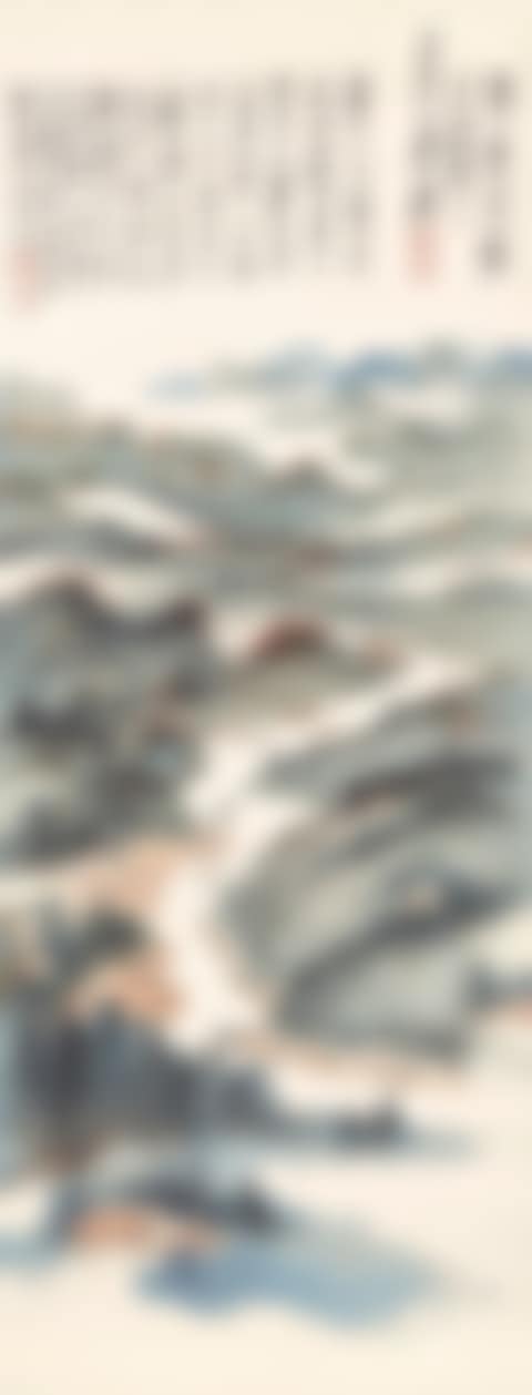 AUTUMN MOUNTAINS ALONG RIVER (preview)