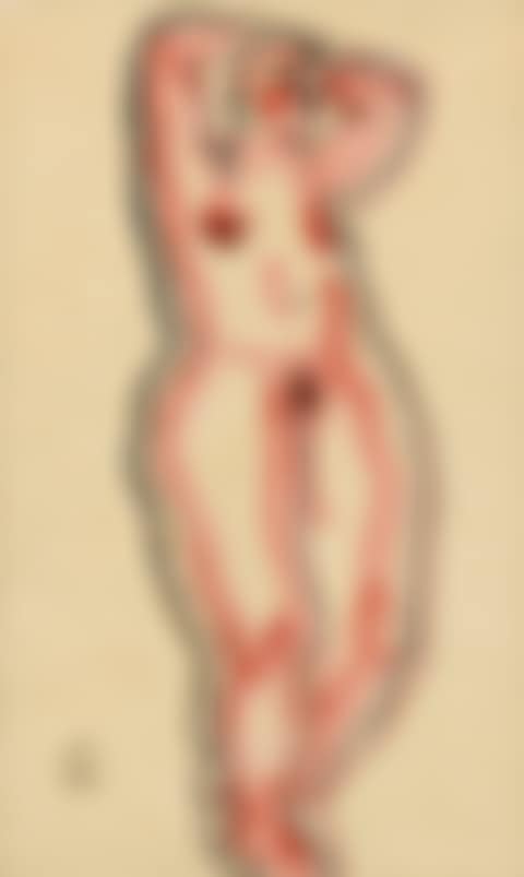 FEMME AUX BRAS LEVÉS  (preview)