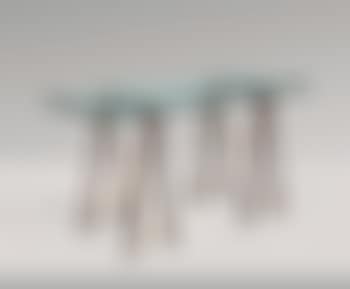 Table-console à tréteaux ,
Circa
1970 (preview)