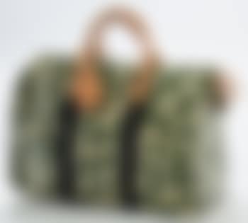 Louis Vuitton Limited Edition Green Monogramouflage Canvas Speedy 35 Bag ,
2008 (preview)