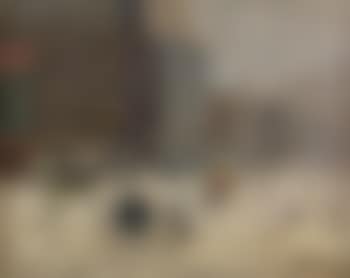 Painting of street scene , (preview)