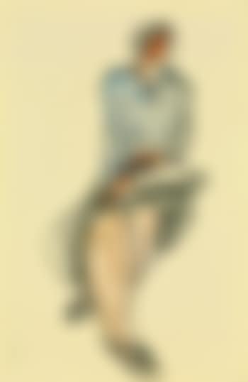 Woman in blue blouse ,
1920
-
1930 (preview)