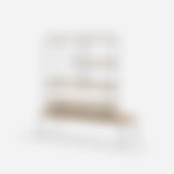 Planner Group room divider, model 1596; Planner Group bench, model 1547 ,
1952 (preview)