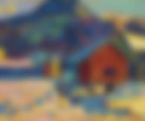 Winterstudie mit Berg (preview)