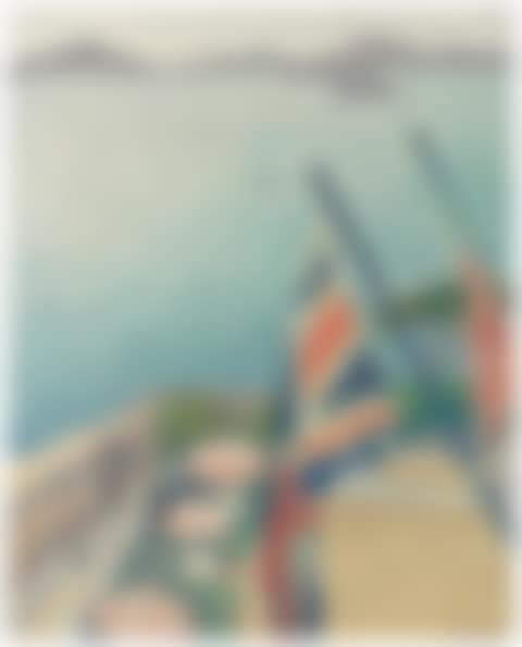 Terrasse aux drapeaux, Hôtel de la Réserve (preview)