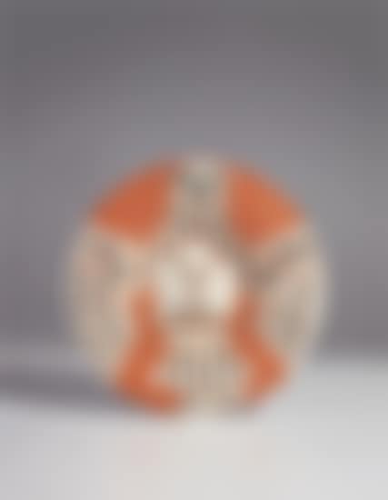 White owl on red ground (Hibou blanc sur fond rouge) (preview)