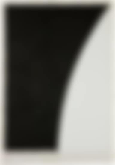 Colored Paper Image VI (White Curve with Black II), from Colored Paper Images (preview)