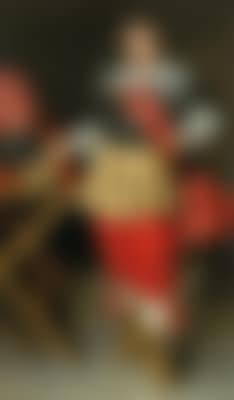 Portrait of a man in armour, full-length (preview)