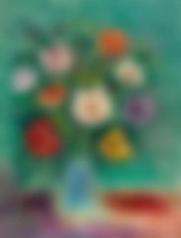 Bouquet de roses et d'anémones (preview)