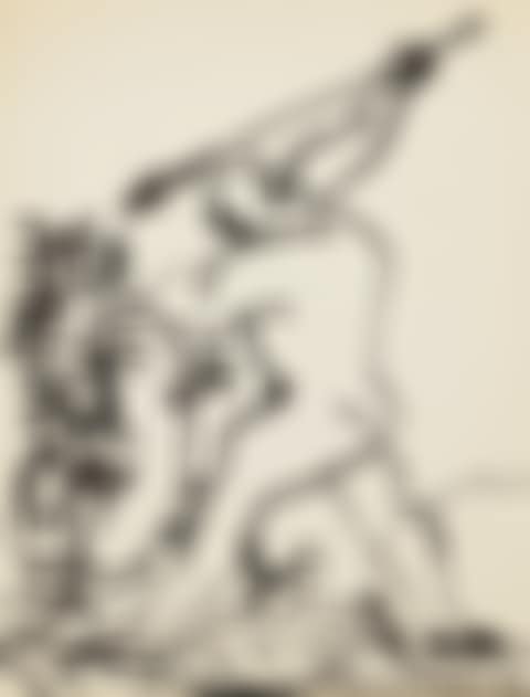 HOMME TERRASSANT UN DRAGON (preview)