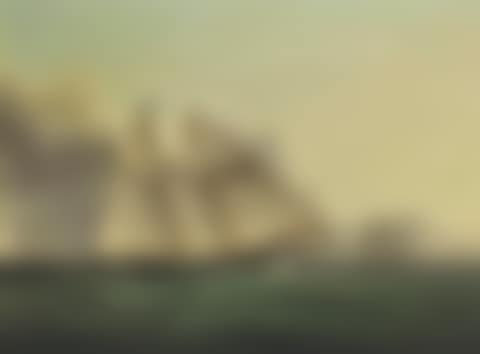 Three Schooner Yachts Racing in a Squall (preview)