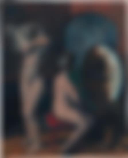 Dos mujeres frente al espejo (preview)