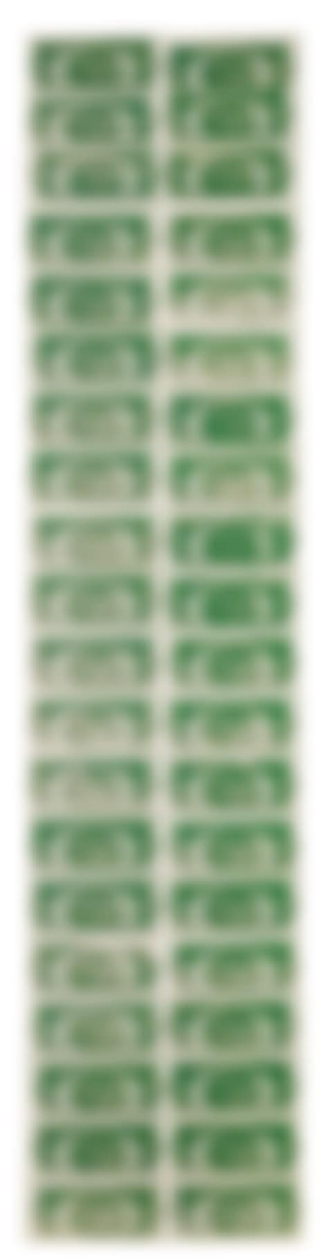 TWO DOLLAR BILLS (BACK) (40 TWO DOLLAR BILLS IN GREEN)  (preview)