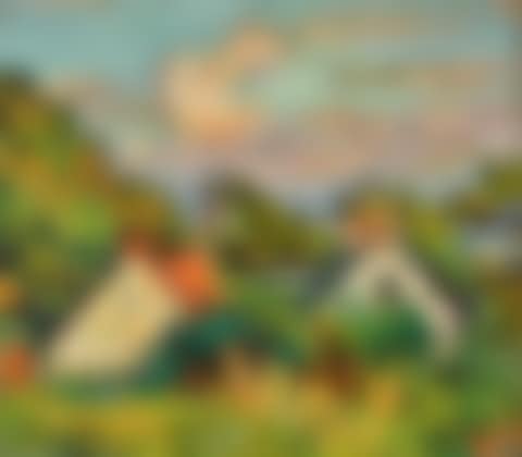 COTTAGES AND LANDSCAPE, FIFE (preview)