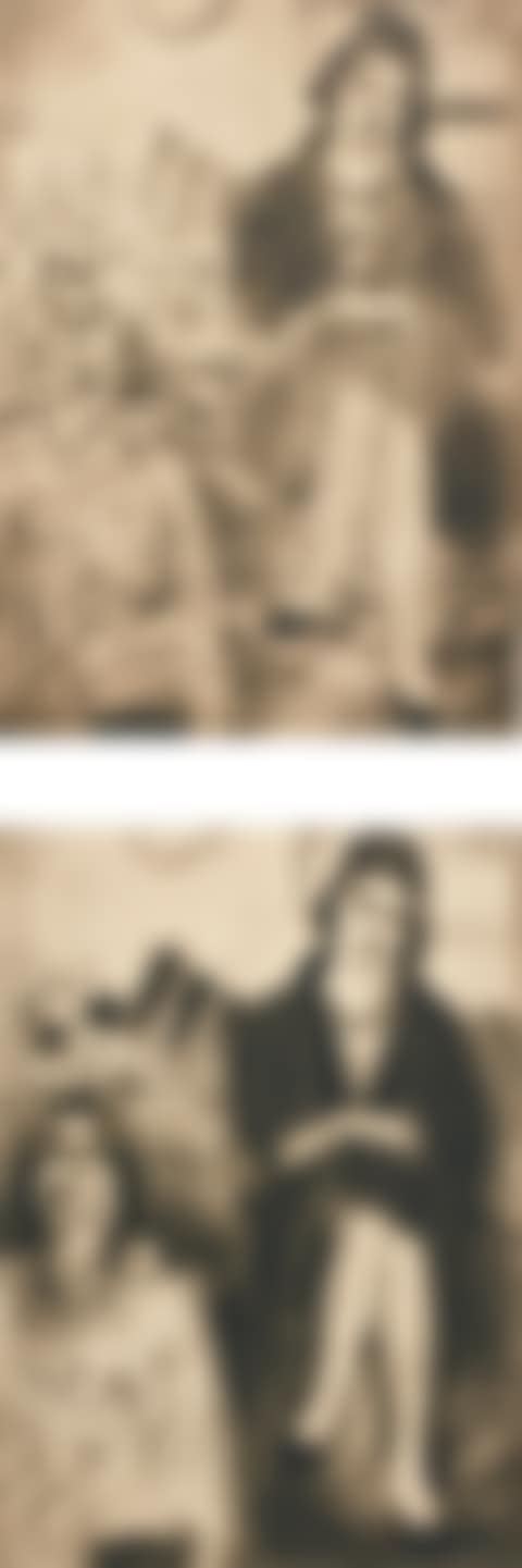 A GIRL SEATED ON A SOFA, TWO STATES (preview)