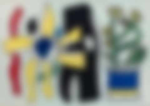 Composition with blue vase (preview)