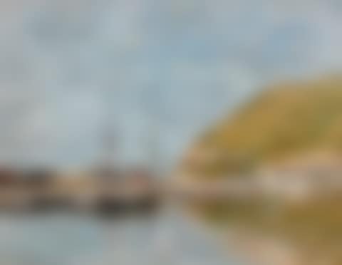 Fecamp. The outer harbor (preview)