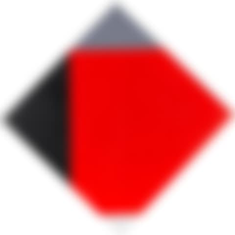 Rotes Quadrat in verwanderten Ecken (preview)