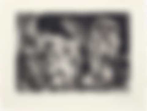Minotaure aveugle guidé par Marie-Thérèse au pigeon dans une nuit étoilée (Blind Minotaur Guided Through a Starry Night by Marie-Thérèse with a Dove), pl. 97, from La Suite Vollard (preview)