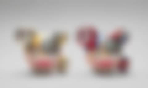 ComplexCon: Mr. Dob (Red/Blue); and ComplexCon: Mr. Dob (Gold) (preview)