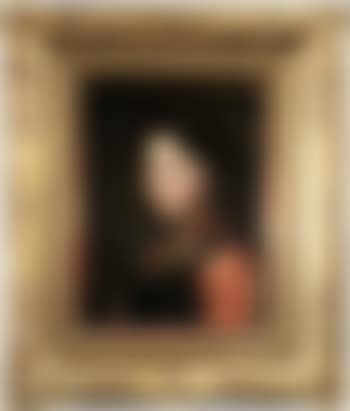 Portrait of young peasant girl (preview)