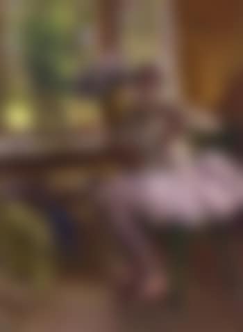 A ballerina at her toilette (preview)