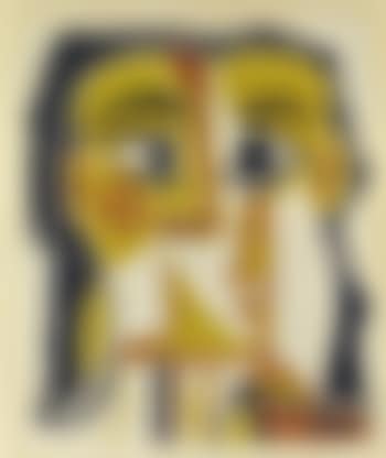 Tete de femme - Portrait de Jacqueline stylise (preview)