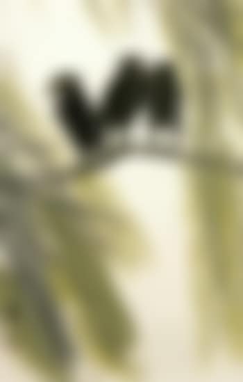 Birds amidst willow (preview)
