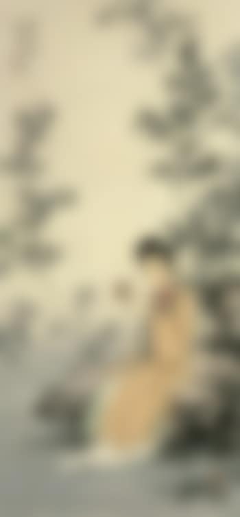 Lady in a bamboo grove (preview)