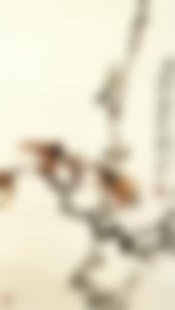 Mantis and autumn leaves (preview)