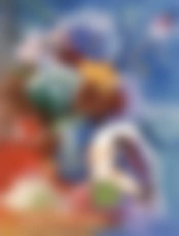 Bouquet de fleurs au coquillage (preview)