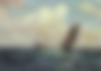 Seascape with sailing boats (preview)