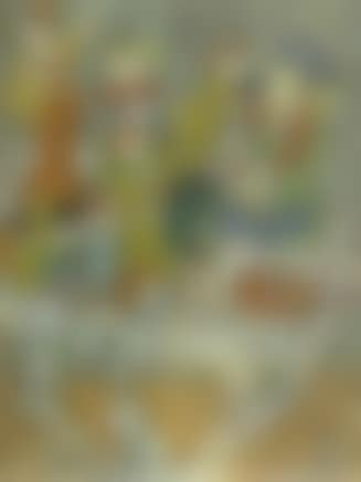 Gueridon blanc et bibelots (preview)