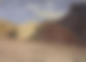 Les montagnes au bord d'un wadi (preview)