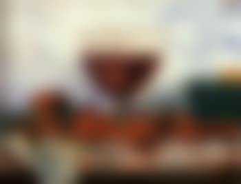 Verre de vin rouge, fraises et cerises (preview)
